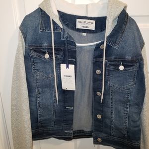 Hooded Denim Jacket